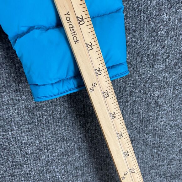 Michael Kors Jacket Womens S Blue Puffer Full Zip Light Down Outdoor Packable - Picture 9 of 9